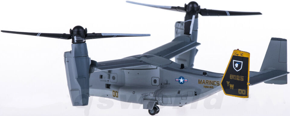 1:200 Hogan USMC Boeing MV-22B Osprey Army Aircraft Diecast Military Plane Model