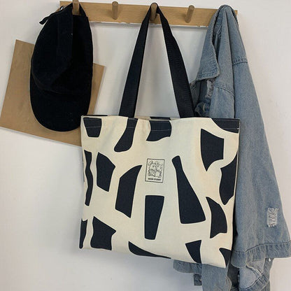 Canvas Totes Large Shoulder Bags Shopping Purse Handbag Tote Pouch 42*38 CM Bags