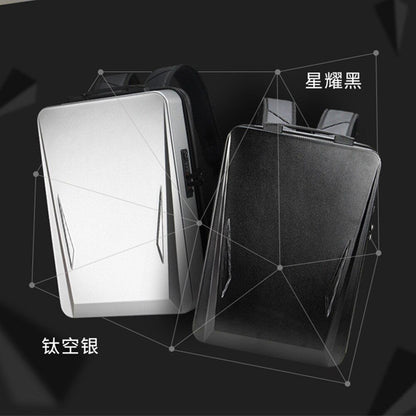 Anti-theft 17.3" Laptop Backpack Hard Shell Notebook USB Waterproof Travel Bags