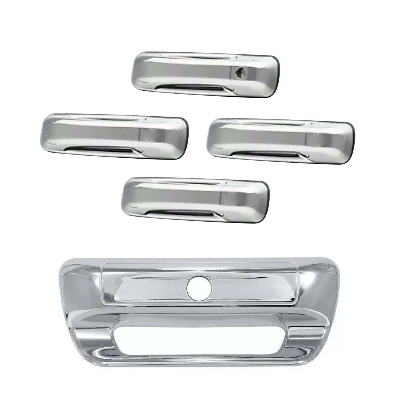 Door Handle & Tailgate Covers perfectly match the chrome effect for Dodge Ram