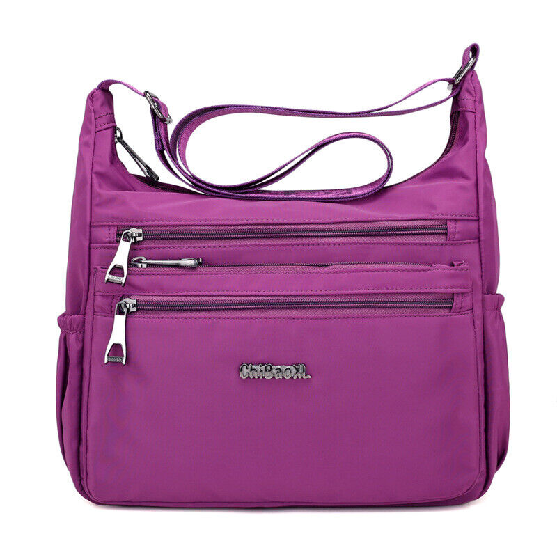Women Ladies Waterproof Nylon Crossbody Shoulder Bag Travel Handbag Satchel Tote