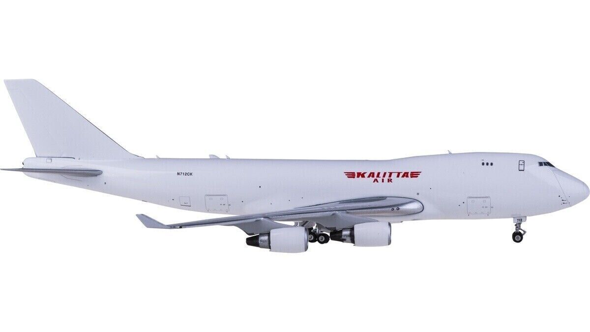 1:400 Phoenix Kalitta Air BOEING 747-400 Passenger Airplane Diecast Plane Model