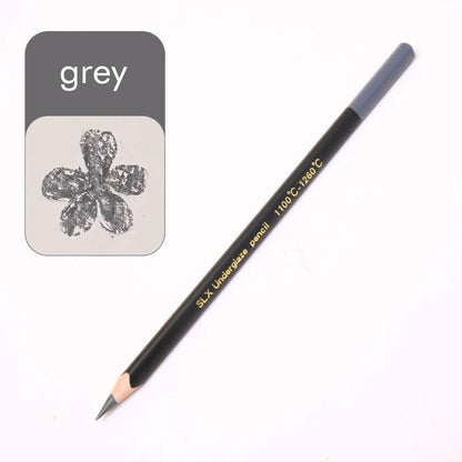 Pottery Color Pencil Professional Painted Oil-Based Underglaze Ceramics Coloring