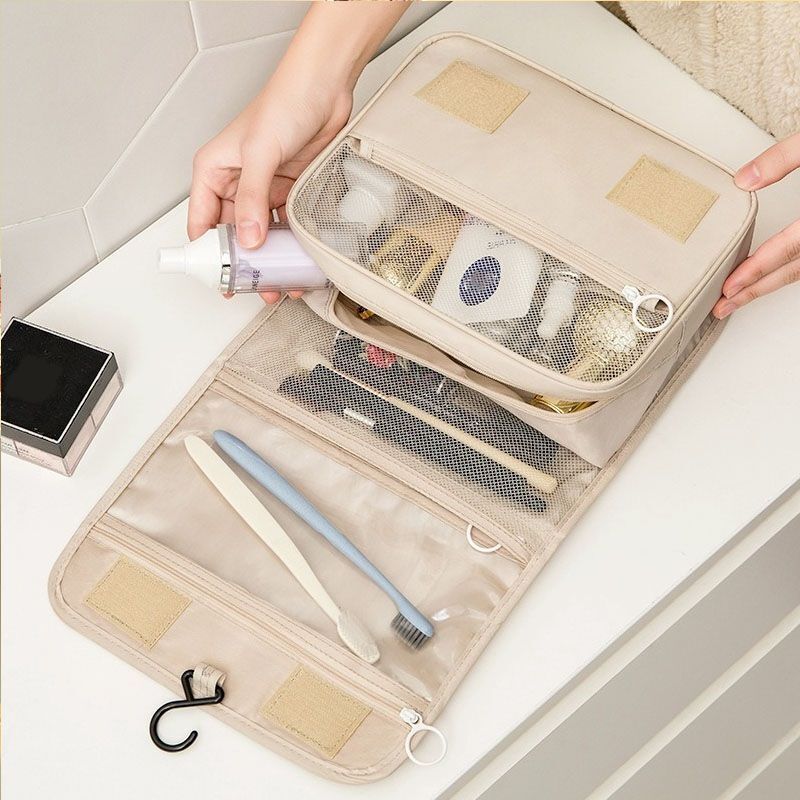 Makeup Bags Travel Cosmetic Toiletries Organizer Waterproof Storage Hanging 1 PC
