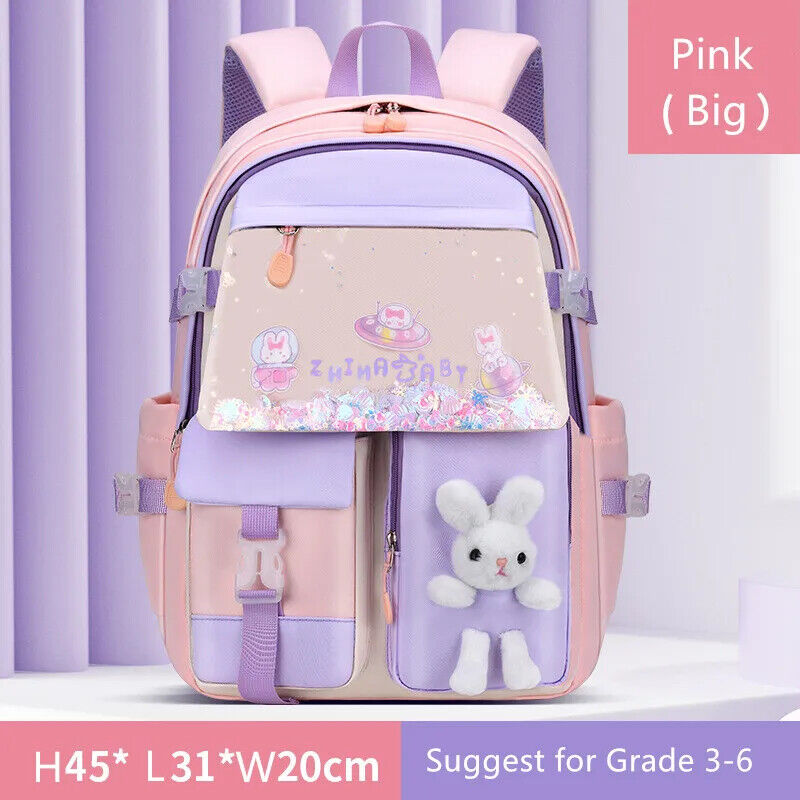 Girls Primary School Bag Backpacks Children Book Bag Kids School Backpack Bags