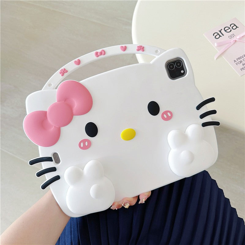 Kitty Kid Stand Case Cover For iPad mini567/ipad air2/ipad6/10th/11th/Air Pro