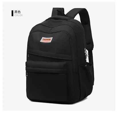 18" Canvas Boy Girls School Bag Book Bag Women Laptop Travel Backpack Rucksack