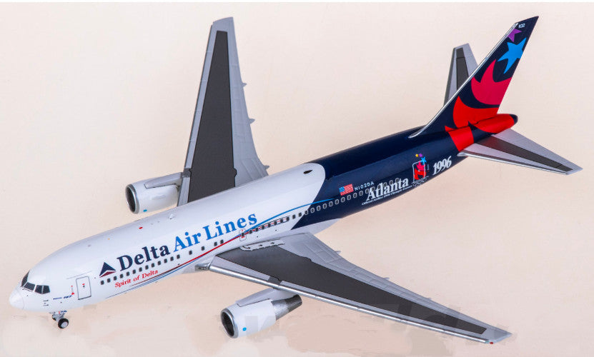 1:400 Z2MODEL Delta Air Lines Boeing 767-200 Passenger Airplane Diecast Model