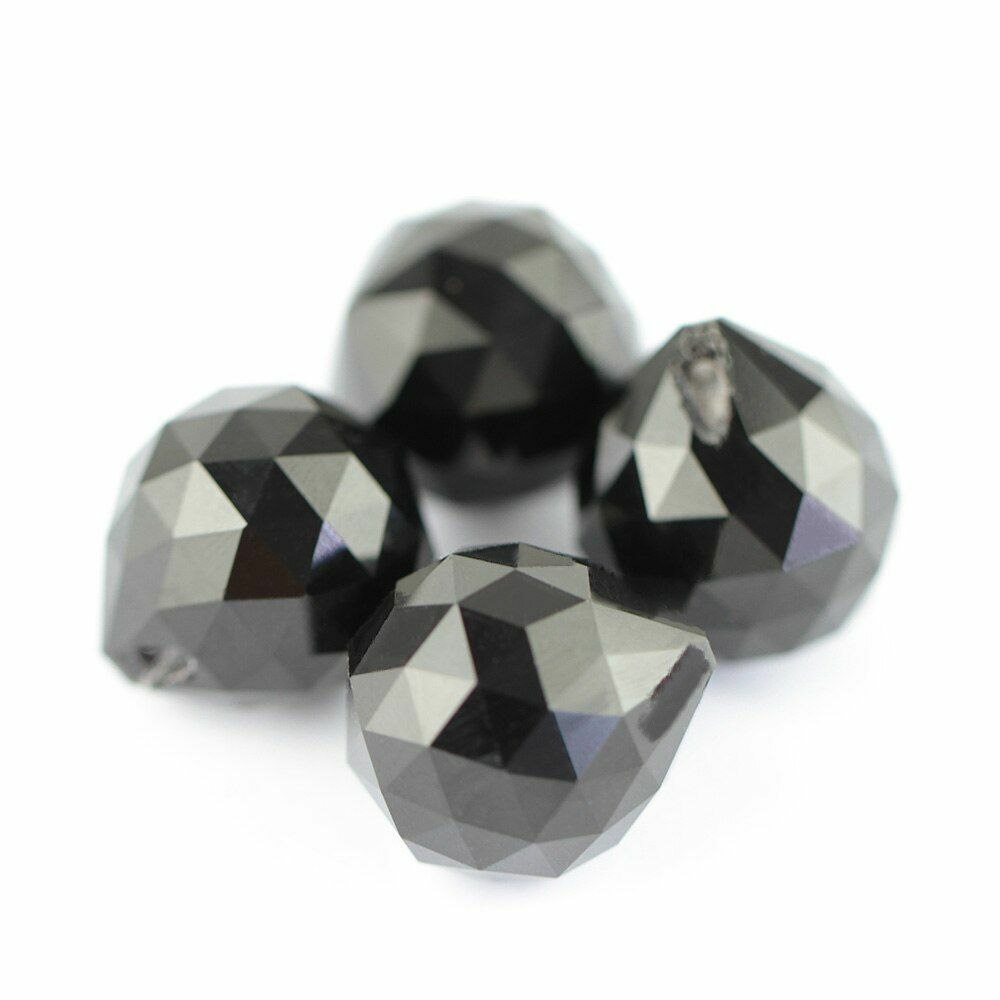 10pcs Chandelier Crystal Glass Balls Cut-Faceted Hanging Lamp Lighting Part Home