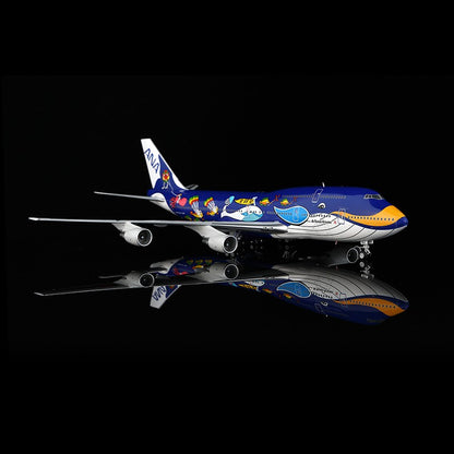 1:200 SQ Wings ANA B747-400D JA8963 Passenger Airplane Diecast Plane Model