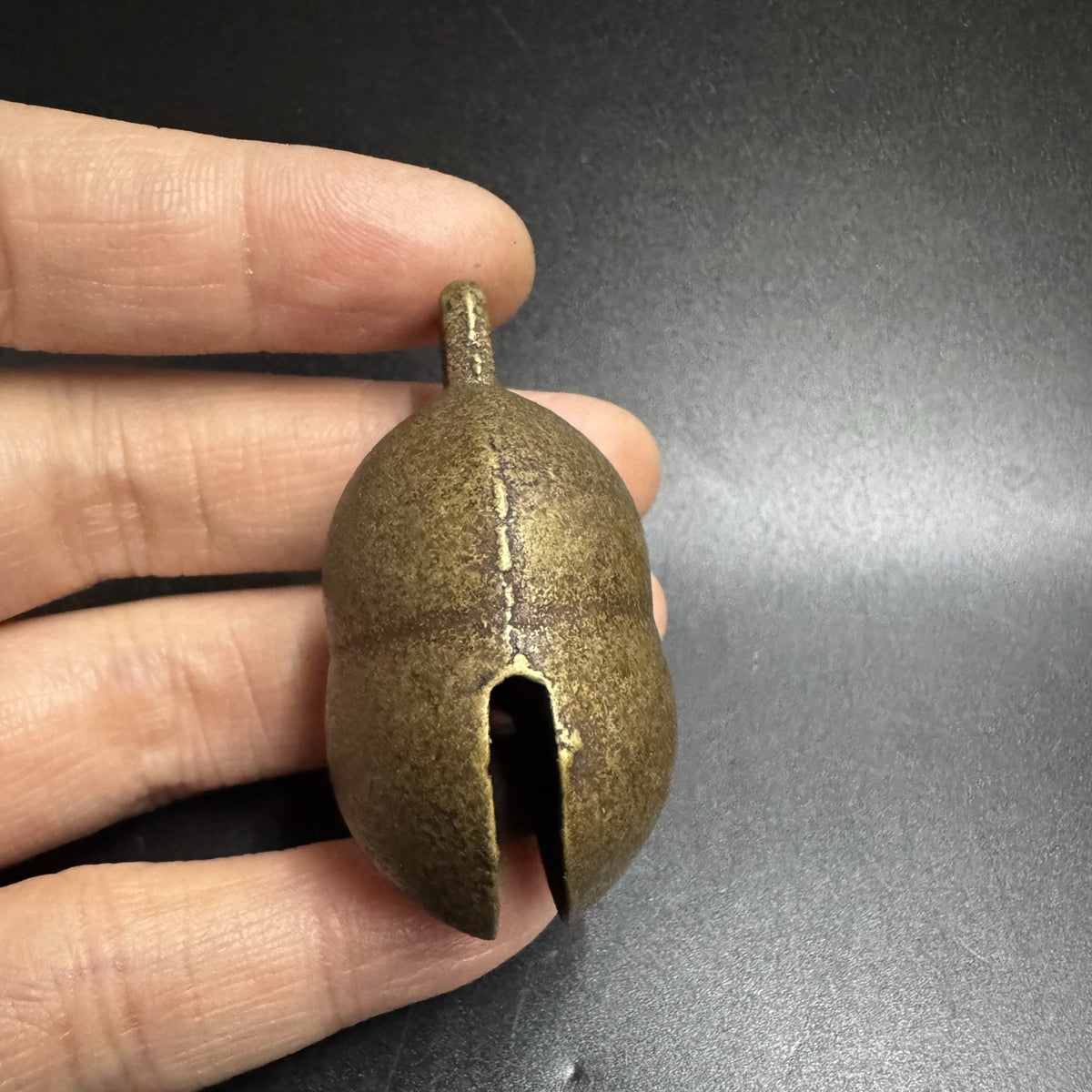 Pure Brass Gourd Bell Pendant Lucky福禄 Copper Bell Charm Wind Chime Ornament