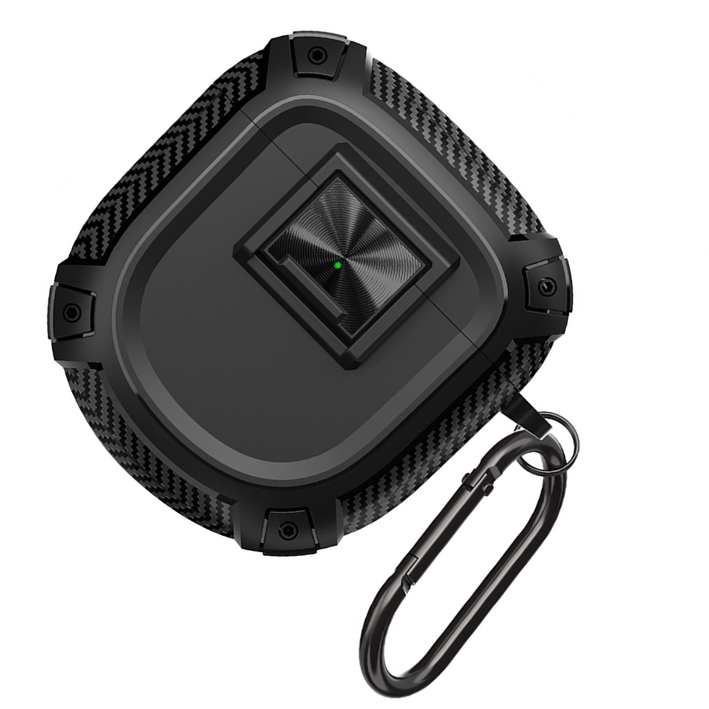 Black Shockproof Case Cover w/ Clip For Bose QuietComfort Earbuds II/Ultra qq