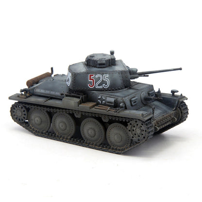 Homemade 1/72 German Pz.Kpfw 38T Ausf.E/F Light Tank No.525 Finished Model