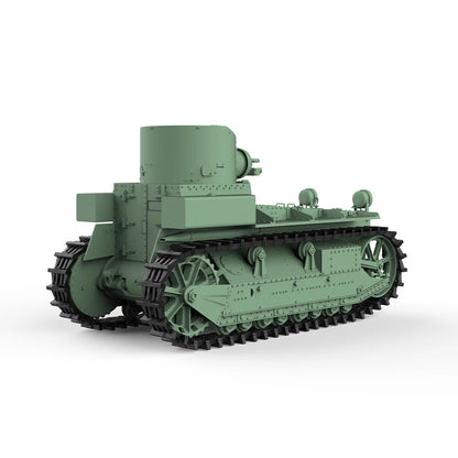 SSMODEL SS72545 1/72 25mm Military Model Kit US T1E1 Light Tank