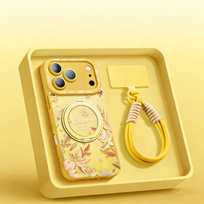 360° Rotating Stand Magnetic Phone Case for iPhone 17 ProMax/15/16/14 Phone Case