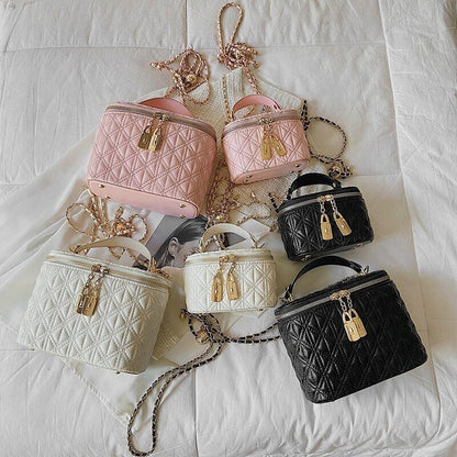 PU Leather Crossbody Bag With Short Handle Totes Women's Handbag