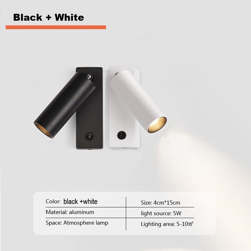 Wall Light Indoor LED Nordic Home Bedroom Bedside Headboard Reading Lamp Fixture
