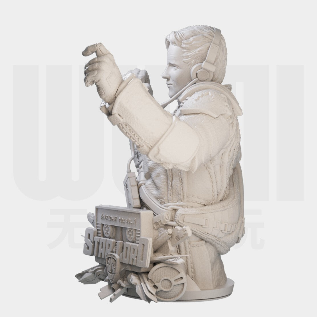 1/10 resin bust figure model Science fiction character Star Count unassembled
