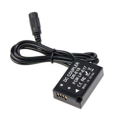 DR-E18 DC Coupler LP-E17 Dummy Battery USB Power Cable For Canon EOS RP 77D T7i