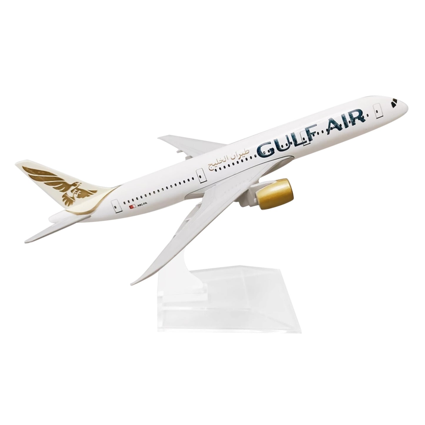 1/400 16cm Aircraft GULF B787 Alloy Plane Model Civil Airlines Ornaments Craft