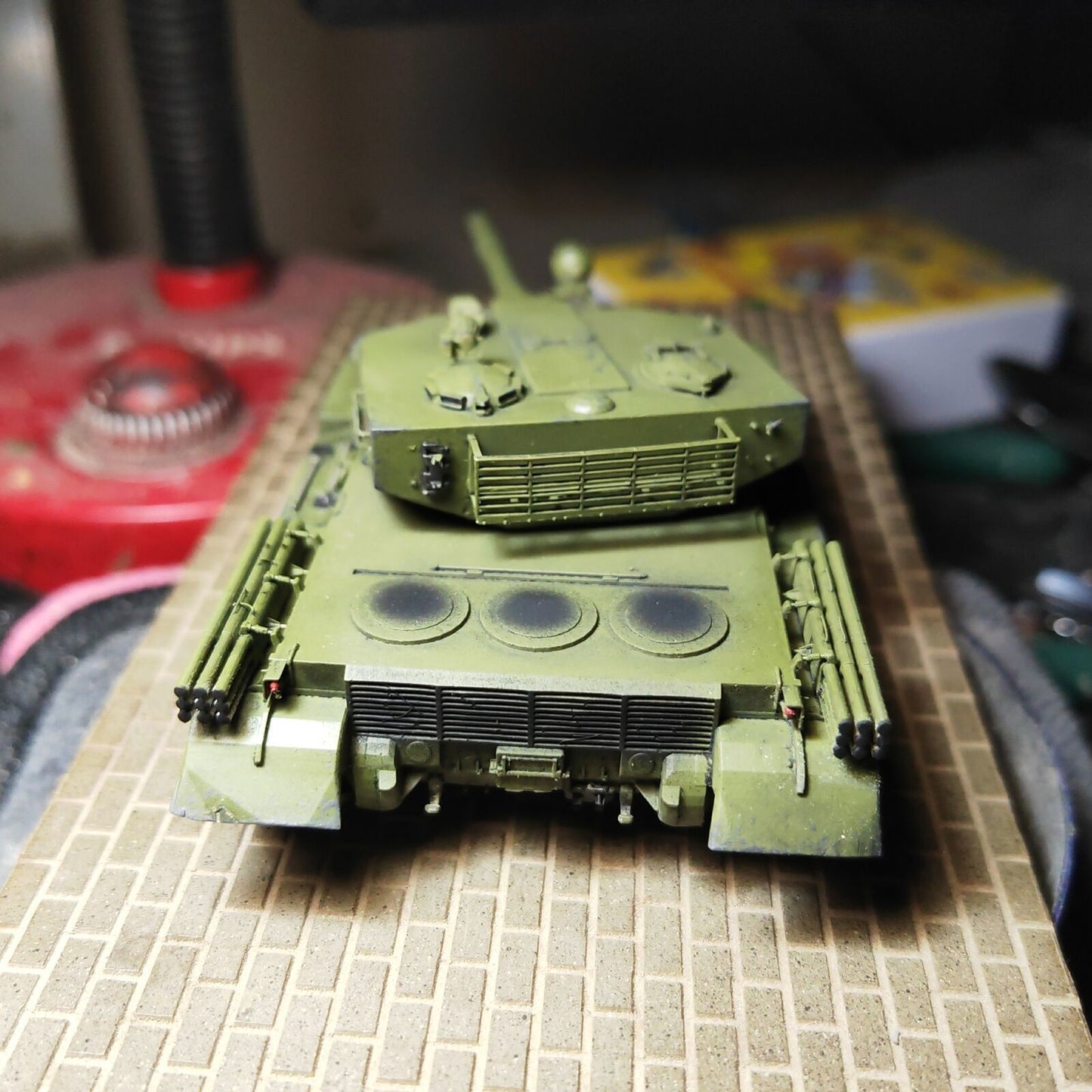 Homemade 1/72 Soviet BZ-176 Heavy Tank 3D Painted Finished Tank Model