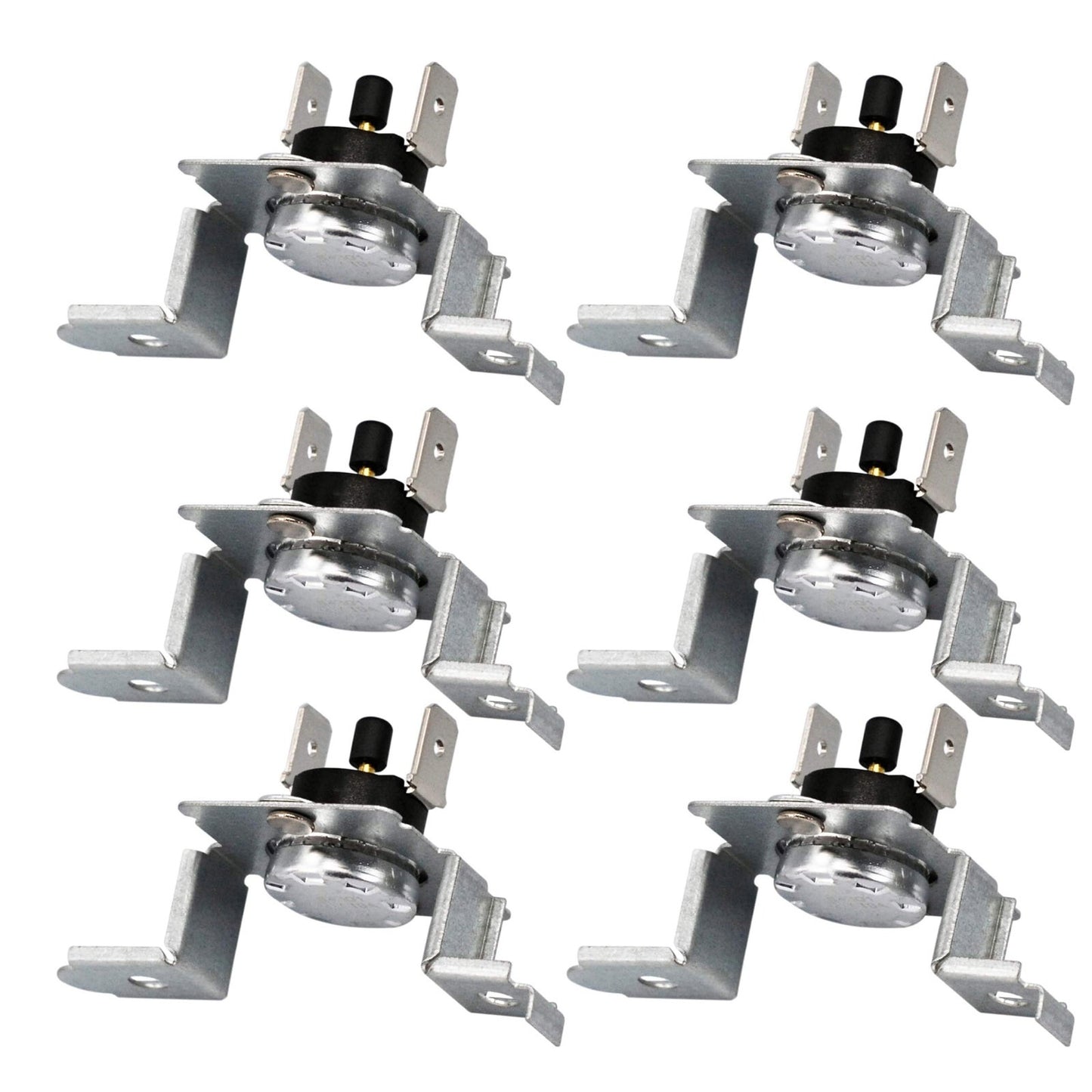 6pcs 6931EL3003C Dryer High Limit Thermostat Thermal Fuse for Kenmore Part
