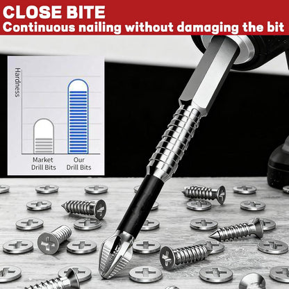 High Magnetic Screwdriver Drill Bit Set, Anti-Slip Magnetic Electric Screwdriver
