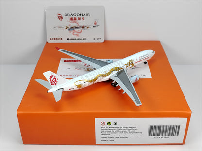 1:400 JC Wings DRAGONAIR AIRBUS A330-300 Passenger Airplane Diecast Model