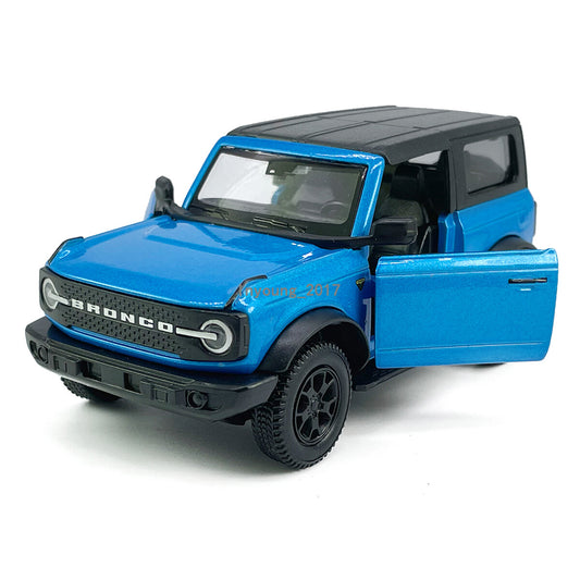 1/36 Ford Bronco Model Car Diecast Toy Vehicle Toys for Boys Kids Gifts Blue