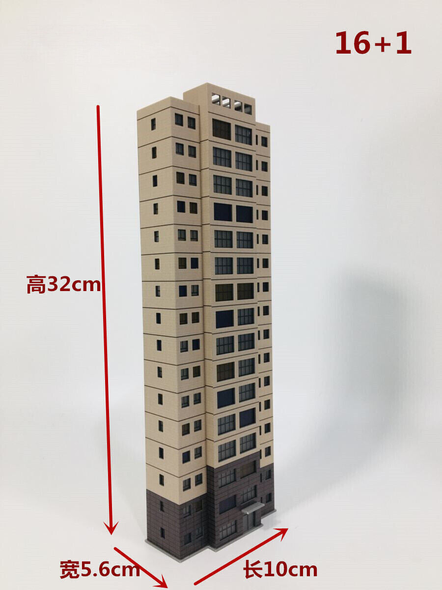 1:150 Scale High Rise Architecture Skyscraper Office Building City Model Scene