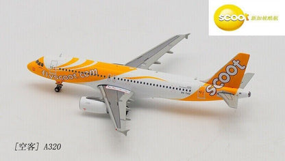 1:400 JC WINGS Scoot AIRBUS A320-200 Passenger Airplane Diecast Aircraft Model