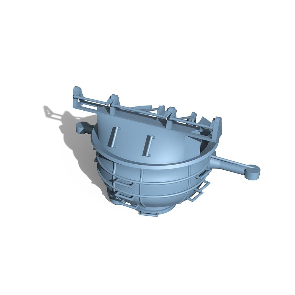 Yao's Studio LY350008 1/350 Model Upgrade Parts Royal Navy Radar Range Finder