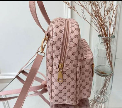 New Sexy Girls Tan Designer Backpack Tote Handbag Purse or Computer Bag-