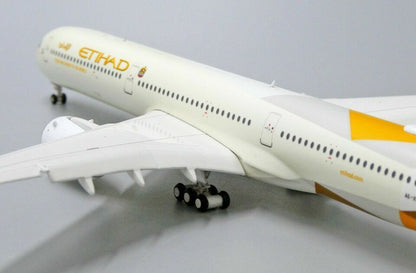 1:400 JC Wings ETIHAD AIRBUS A350-1000 Passenger Plane Flap Down Diecast Model