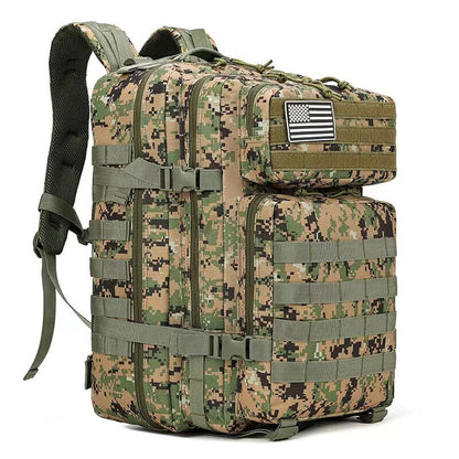 Man Tactical Backpack 50L Military Backpack Bags Outdoor Cycling Hiking Travel