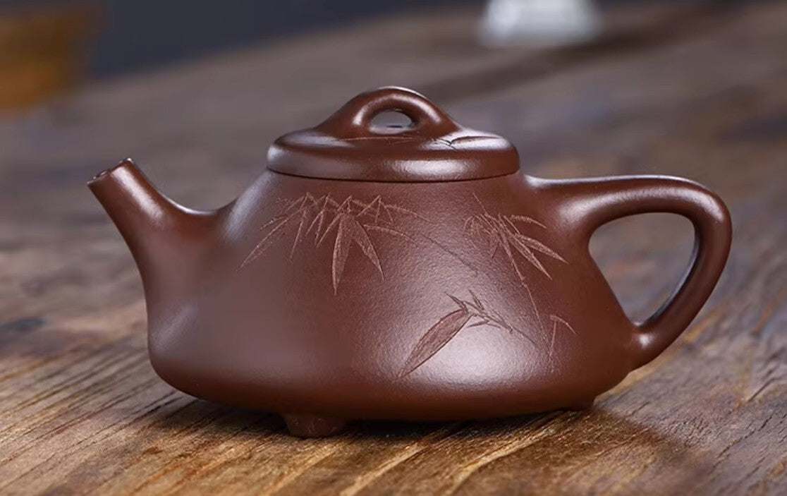 240cc chinese Yixing Handmade Zisha teapot Purple clay ShiPiao Gongfu Tea Pot