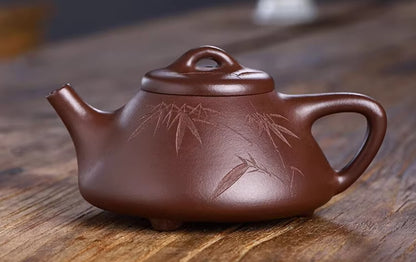 240cc chinese Yixing Handmade Zisha teapot Purple clay ShiPiao Gongfu Tea Pot