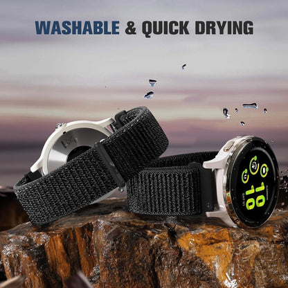 18Mm 20Mm 22Mm Hook and Loop Watch Band Compatible with Garmin Vivoactive 5/ Viv
