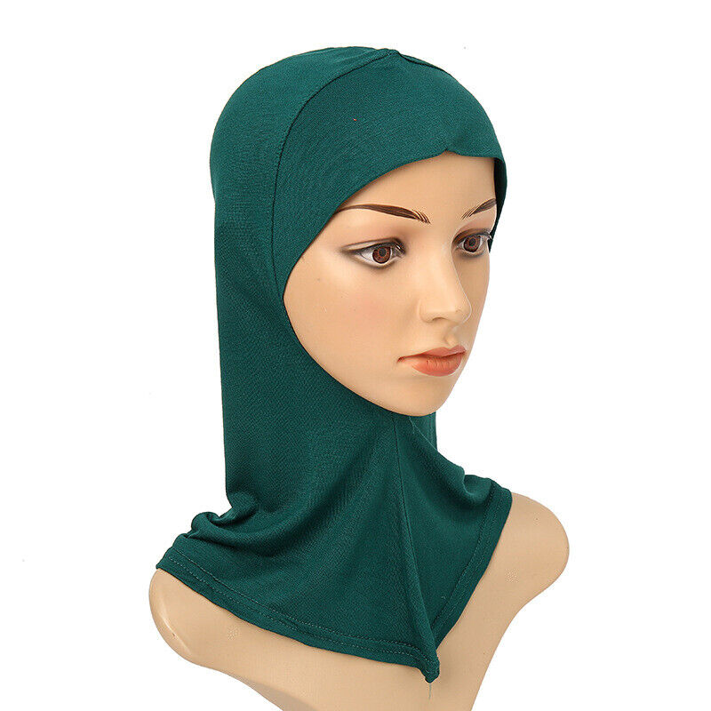 Women's Under Scarf Hat Cap Bone Bonnet Ninja Hijab Islamic Neck Cover Muslim*US