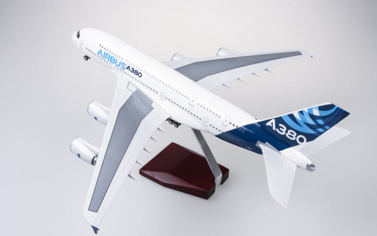 46CM 1:160 AIRBUS A380 Passenger Aeroplane Landing Gear Resin Aircraft Model