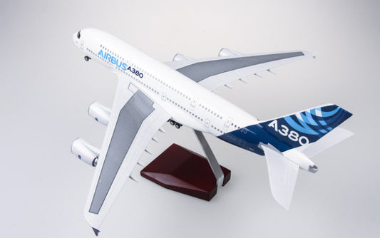 46CM 1:160 AIRBUS A380 Passenger Aeroplane Landing Gear Resin Aircraft Model
