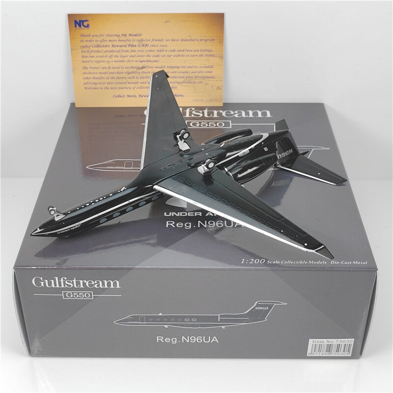 1:200 NG Model Gulfstream G550 Passenger Airplane Diecast Aircraft Model