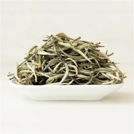 White Tea Loose Leaf Chinese Organic Bai Hao Yin Zhen Silver Needle Buds Healthy