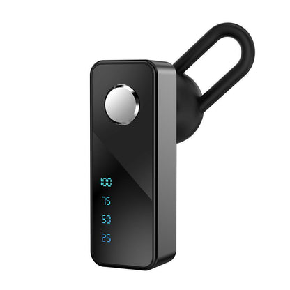 Bluetooth 5.2 Earpiece Wireless Headset Driving Trucker Earbuds Noise Cancelling