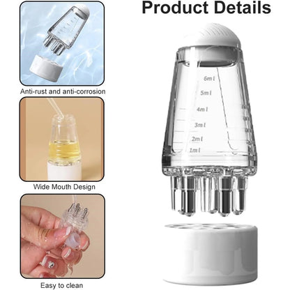Mini Portable Scalp Applicator Liquid Comb Hair Roots Massage Medicine Comb Hair