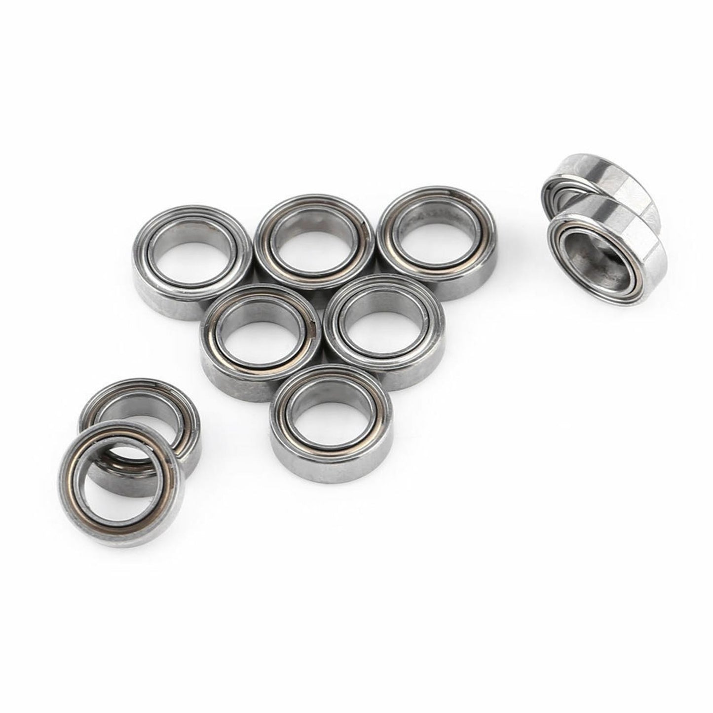 100 pcs 5x8x2.5 mm Metal Shielded Ball Bearing Bearings MR85ZZ 5*8*2.5 New