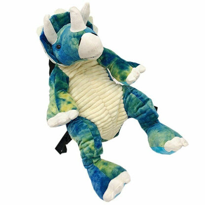 Backpack Parent-child Creative 3D Dinosaur Cartoon Plush Bag Children Kids Gifts