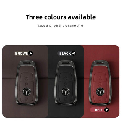 Leather Car Key Case – Premium Full-Cover Protection