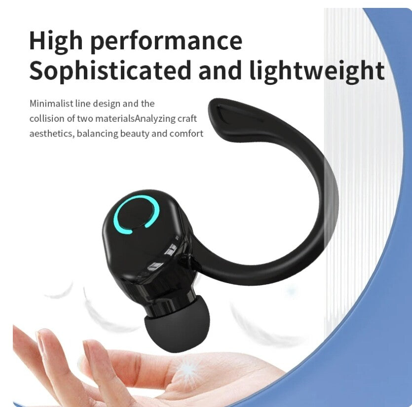 Bluetooth 5.1 Headset Wireless Earbuds Earphones Stereo Headphones Ear Hook New