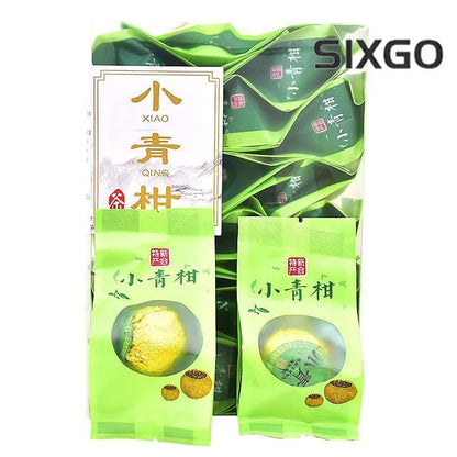 150g Small Green Mandarin Orange Pu'er Tea Pu Erh Ripe Tea Leaves Ganpu Tea